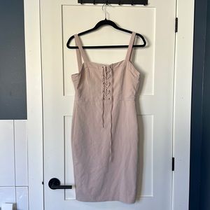 DYNAMITE Pale Pink Corset Dress